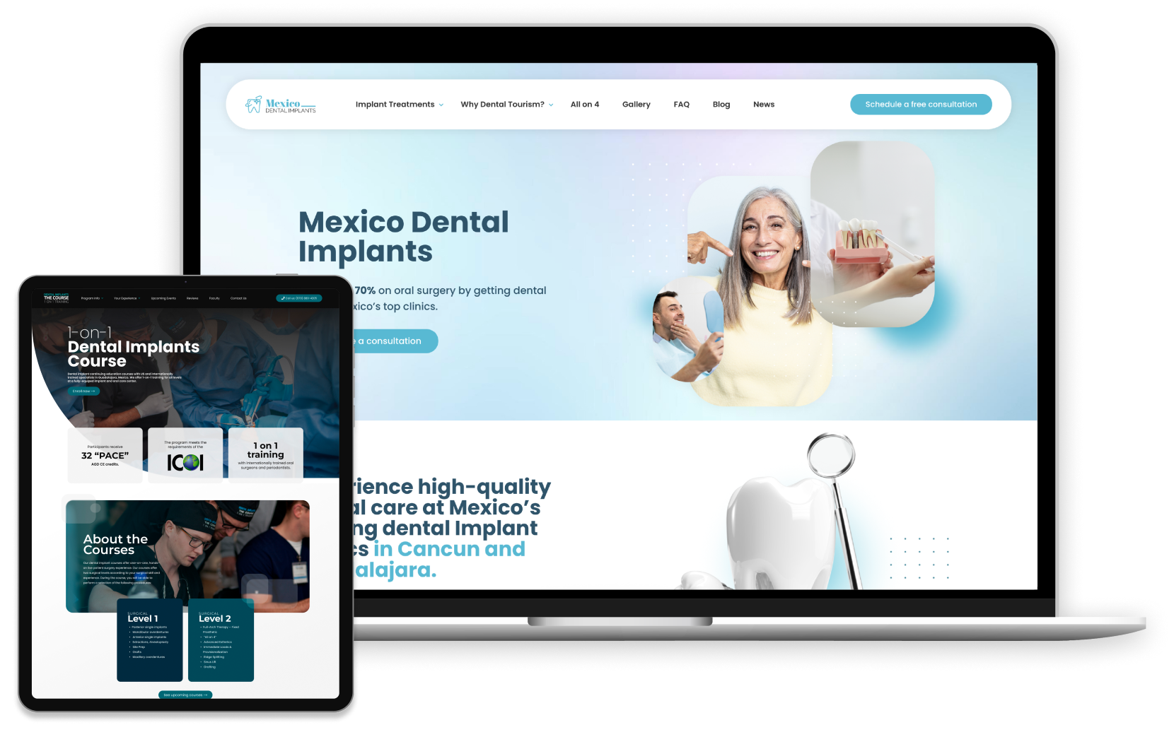 Healthcare and Dental Website Design in Los Angeles